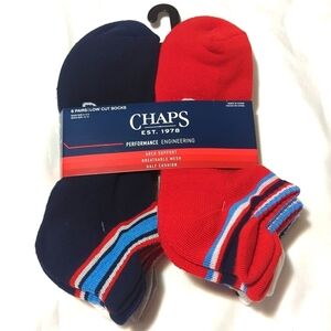 Chaps Men's Low cut socks.